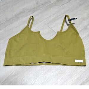 Tahari NWOT Green Seamless Bra XL
